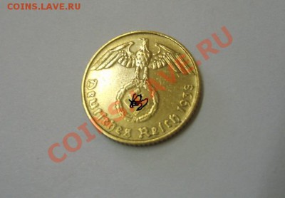 ГЕРМАНИЯ,5 РЕЙХСПФЕННИГОВ 1938 Е ( ал.бронза)!!до 1.09.2013 - S6000295.JPG