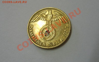 ГЕРМАНИЯ,5 РЕЙХСПФЕННИГОВ 1937 Е ( ал.бронза)!!до 1.09.2013 - S6000286.JPG