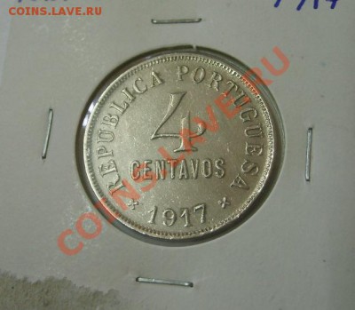ПОРТУГАЛИЯ,4 CENTAVOS 1917г(VF+)!!до 01.09.2013 - S6000320.JPG
