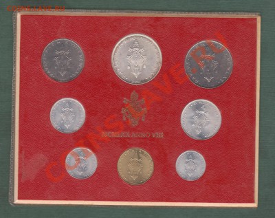 Ватикан 500лир1970 +7 монет1.09-22.00МСК) - 1970a