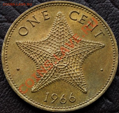 БРИТАНСКИЕ БАГАМЫ - 1 цент 1966 - до 5 сентября - 108