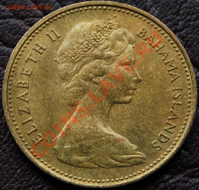 БРИТАНСКИЕ БАГАМЫ - 1 цент 1966 - до 5 сентября - 109