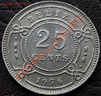 БРИТАНСКИЙ БЕЛИЗ - 25 центов 1976 - до 5 сентября - 027