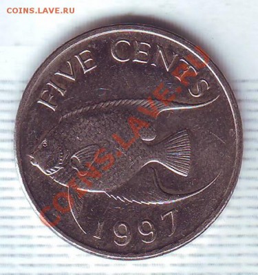 Брит.Бермуды.5 Центов.1997.Рыба.до 5 Сентября - 1997.JPG