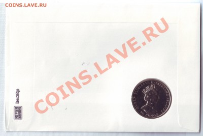 Фолкленды.50 Пенсов.1992.Юбилей.Конверт с марками до 5.09 - 1992.JPG