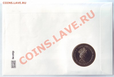 Теркс и Кайкос.Крона.1991.Юбилей.В конверте с марками - 1991.JPG