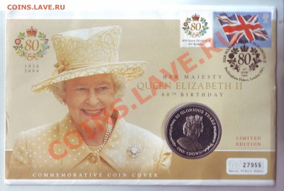 Гибралтар.Крона.2006. 80 Славных лет.В конверте. до 05.09 - 2006. 800001.JPG