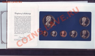Острова Кука.Набор монет.1981.Пруф.В конверте и папке.до 5.9 - кук0003.JPG