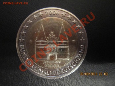 2 евро ФРГ Шлезвиг А оборотная - IMG_2194.JPG