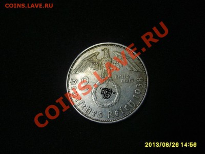 ГЕРМАНИЯ,2 РЕЙХСМАРКИ 1938 Е (Гинденбург,Ag )!до3.09.2013 - S6000229.JPG