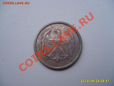 ВЕЙМАРСКАЯ РЕСПУБЛИКА,1 МАРКА 1924J (Ag)!!до 03.09.2013 - S6000051.JPG