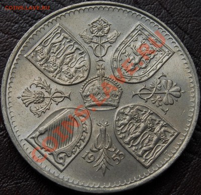 В.БРИТАНИЯ - Крона 1953 - Коронация - до 6 сентября - 942