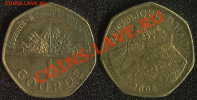 Монету Гаити - 1 гурд 2009 года - Гаити 1 гурд 2009 (130)