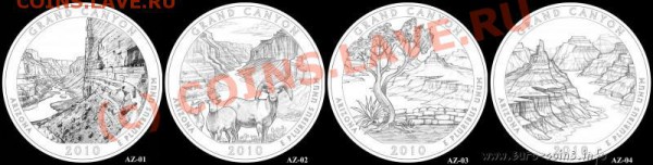 Серия «Прекрасная Америка» (America the Beautiful Quarters) - Grand_Canyon-800x202