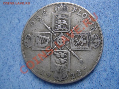 Великобритания: Ag-500 флорин 1922 Георг 5 до 06.09 22 - Флорин 1922-1.JPG
