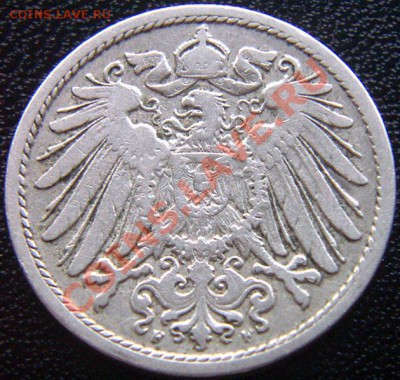 Германская Империя_10 пфеннигов 1898(F); до 02.09_22.22мск - 6314
