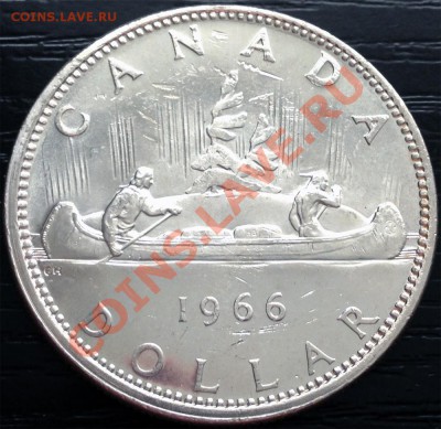 Y72 Ag Канада 1$ 1966 Вояджер 08.09 в 22°° - Y72 1$ 1966 Canada_1