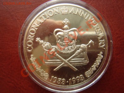 Теркс и Кайкос: 1993 Юбилей коронации-4 BUNC до 07.09 22 - Теркс 5 крон 1993-4-1.JPG