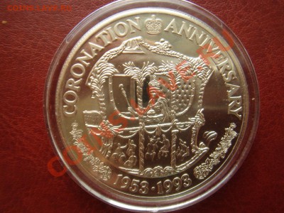 Теркс и Кайкос: 1993 Юбилей коронации-5 BUNC до 07.09 22 - Теркс 5 крон 1993-5-1.JPG