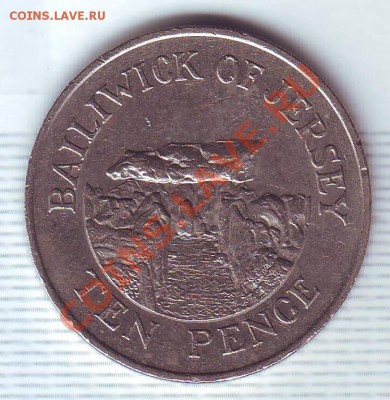 Джерси.10 Пенсов.1986. до 8 Сентября - 1986.JPG