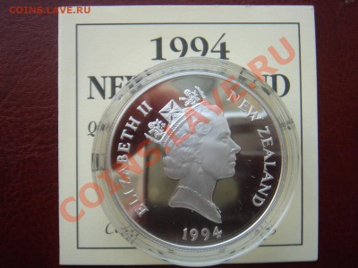 Новая Зеландия: Ag-925 5$ 1994 ПРУФ капсула до 09.09.13 22-0 - Н.Зеландия 5 долларов 1994-2.JPG
