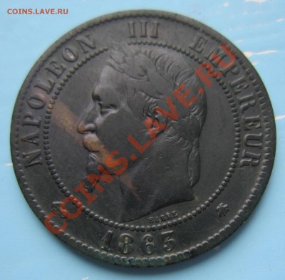 Испания 1758, 1 цент 1845 восточная Индия, Франция 1863 - IMG_6009.JPG
