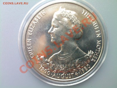 ГЕРНСИ 25пенсов(КРОНА)1980Г.КОРОЛЕВА МАТЬ до 07.09 - 03092013(003)