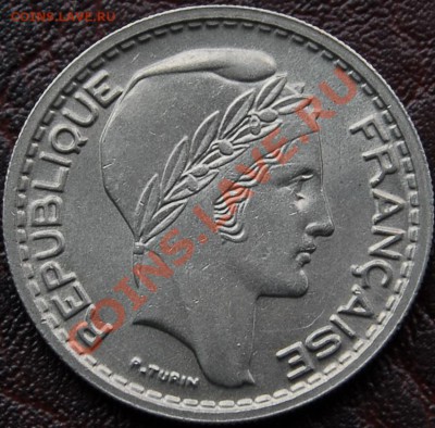 ФРАНЦИЯ - 10 франков 1948 - до 9 сентября - 345