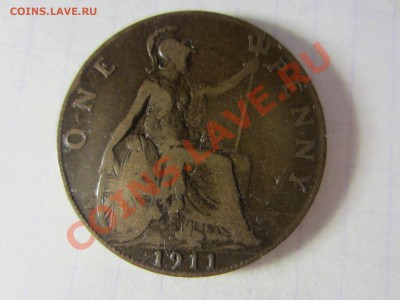 Великобритания 1 пенни 1911. - IMG_3865