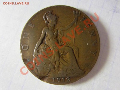 Великобритания 1 пенни 1912. - IMG_3867