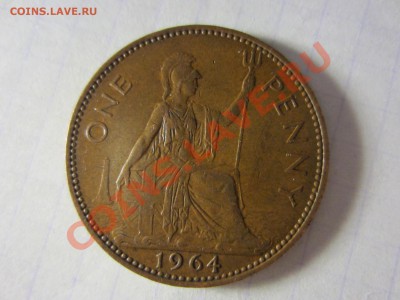 Великобритания 1 пенни 1964. - IMG_3877