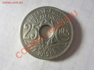 Франция 25 сантим 1921. - IMG_3923