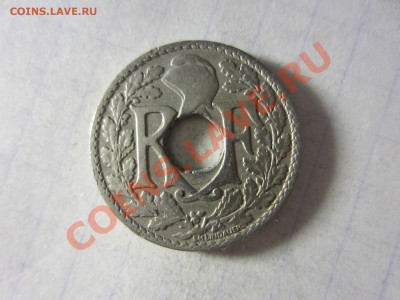 Франция 10 сантим 1920. - IMG_3934