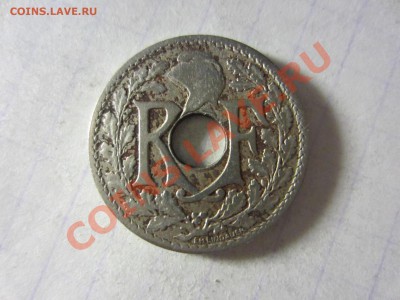 Франция 10 сантим 1921. - IMG_3936