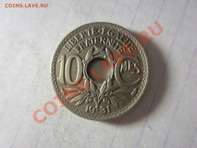 Франция 10 сантим 1931. - IMG_3943