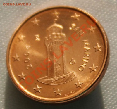 С РУБЛЯ САН МАРИНО 1 евроцент  2004г. до 10.09.13.в 22-00 - IMG_7502.JPG