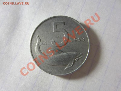 Италия 5 лир 1953. - IMG_2465