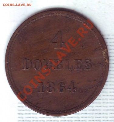 Гернси.4 Дубля.1864. до 10 Сентября - 18640001.JPG