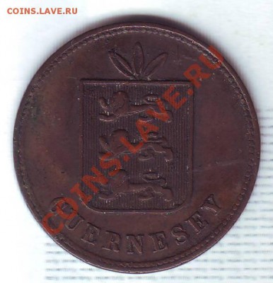 Гернси.4 Дубля.1874. до 10 Сентября - 1874.JPG