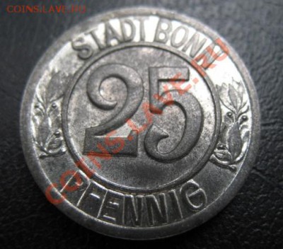 1920 Bonn, 25 пф, до 09.09 в 21-00 мск - 25 бон