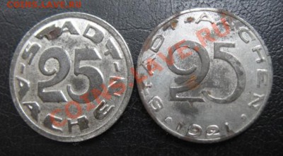 1920-21 Aachen, 25+25 пф, до 09.09 в 21-00 мск - 25 аахен 2
