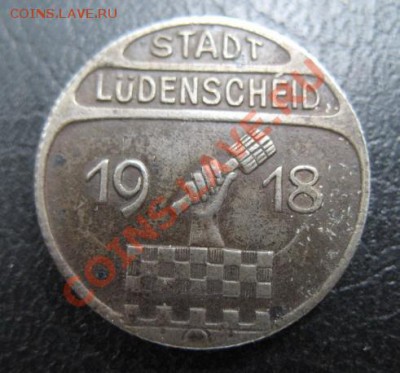 1918 Ludenscheid, 50 пф, до 09.09 в 21-00 мск - 50 люден а