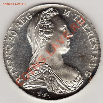 Ag Австрия талер Марии-Терезии 1780Х 09.09 в 22.00мск (5784) - img028
