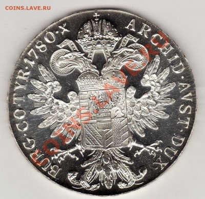 Ag Австрия талер Марии-Терезии 1780Х 09.09 в 22.00мск (5784) - img060