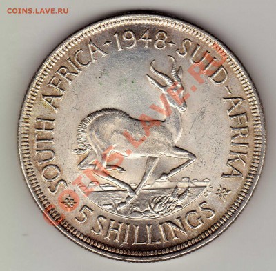 Ag Ю.Африка 5 шиллингов 1948 до 09.09 в 22.00мск (6286) - img085