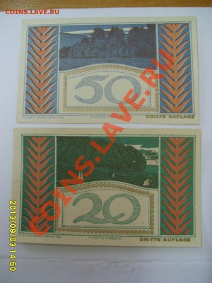 PUCHENAU,99+50+20+10 HELLER 1920г(отличное)!!до 6.09.2013 - S6000367.JPG