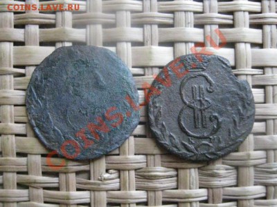 Сибирская деньга, 2 шт. 1768 и 1769г. С рубля! До 11.09.13г. - 11 сент 006.JPG