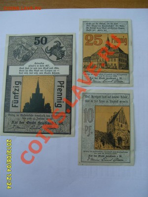 FRIEDLAND i. M. reutergeld : 10+25+50 ПФЕННИГОВ 1922!до6.09 - S6001005.JPG