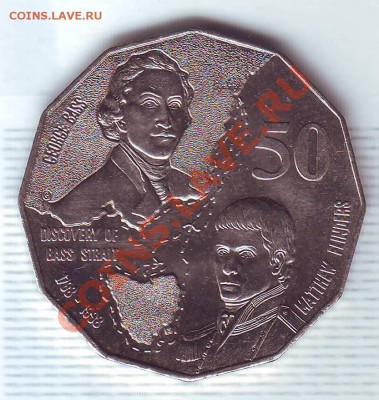 Австралия.50 Центов.1998.Bass and Flinders.до 11 Сентября - 19980005.JPG