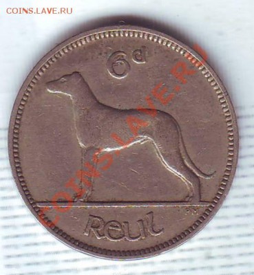 Ирландия.6 Пенсов.1953. до 11 Сентября - 19530003.JPG